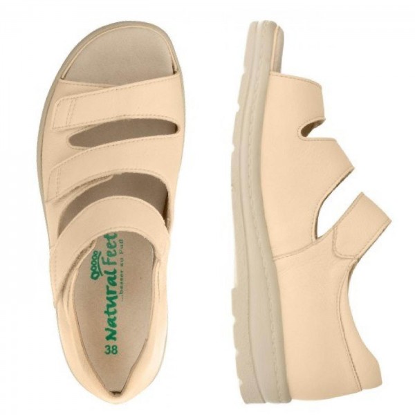 Lei By Tessamino Sandale Casablanca beige im Angebot