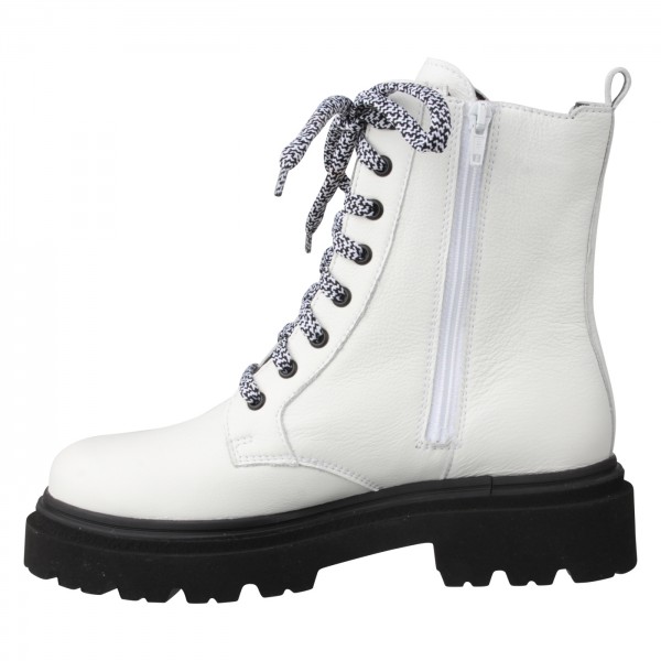 Lei By Tessamino Damenstiefel Frizzi weiss/schwarz Sonderangebote