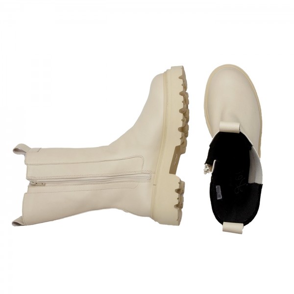 Lei By Tessamino Damenstiefel Fine beige Tiefpreis