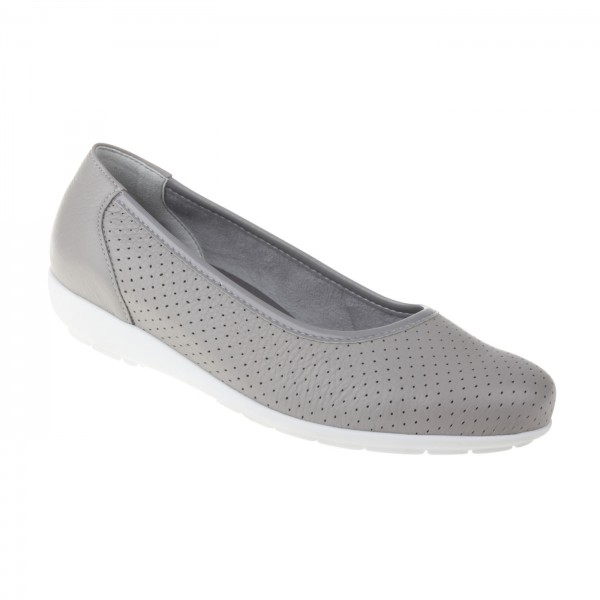Lei By Tessamino Ballerina Annabelle hellgrau im Angebot