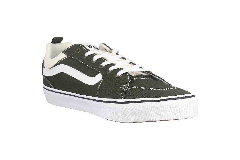 VANS MN Filmore CANVAS BLOCK OLIVE/WHITE Sneaker in Übergrößen Grün VN0A5EDUY331 große Herrenschuhe Riesige Rabatte