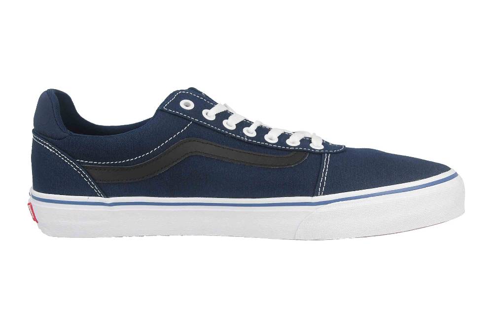 VANS Ward Deluxe CANVAS DRESS BLUES/WHITE Sneaker in Übergrößen Blau VN000C4U5S21 große Herrenschuhe zollfrei