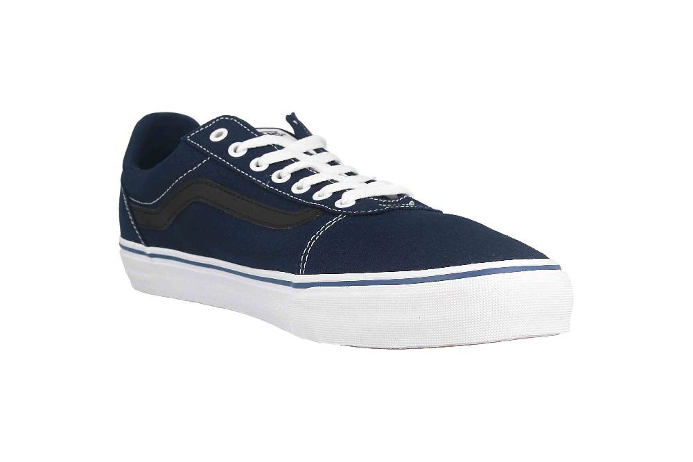VANS Ward Deluxe CANVAS DRESS BLUES/WHITE Sneaker in Übergrößen Blau VN000C4U5S21 große Herrenschuhe zollfrei