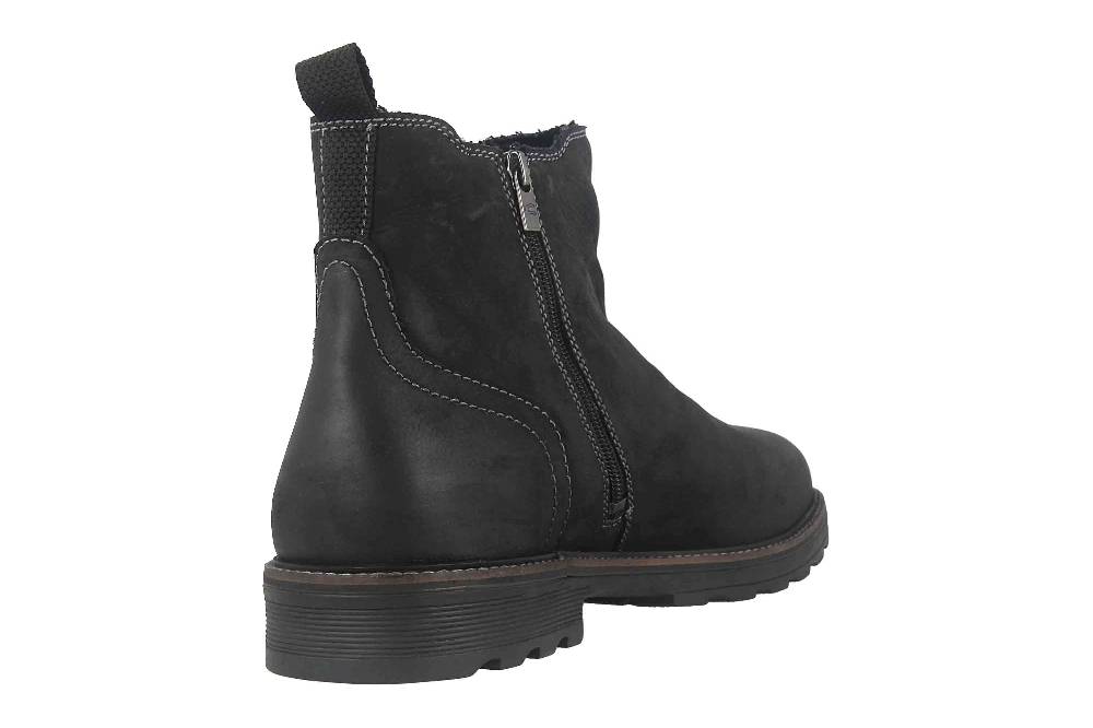 Camel Active Stiefeletten in Übergrößen Schwarz CAFW002-350100 große Herrenschuhe 50% Rabatt für begrenzte Zeit