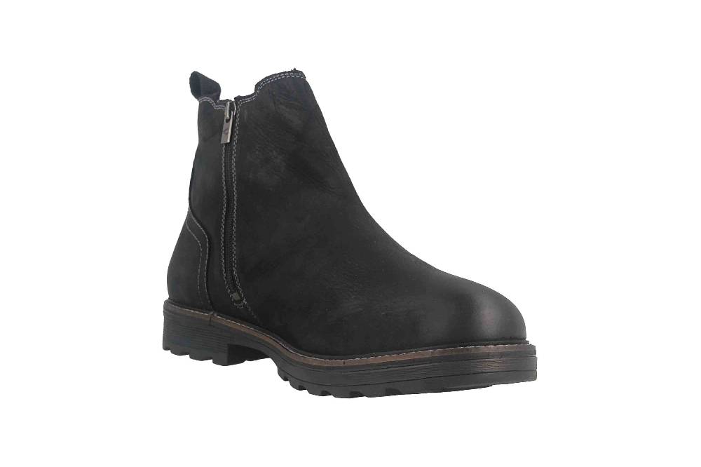 Camel Active Stiefeletten in Übergrößen Schwarz CAFW002-350100 große Herrenschuhe 50% Rabatt für begrenzte Zeit