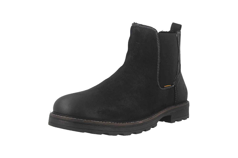 Camel Active Stiefeletten in Übergrößen Schwarz CAFW002-350100 große Herrenschuhe 50% Rabatt für begrenzte Zeit