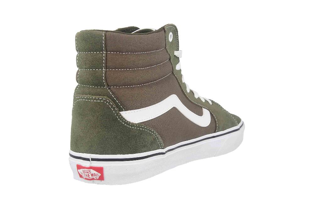 VANS MN Filmore Hi SUEDE/CANVAS GRAPE LEAF/WHITE Sneaker in Übergrößen Grün VN0A5KXTRQV1 große Herrenschuhe Rabatte dieses Monats