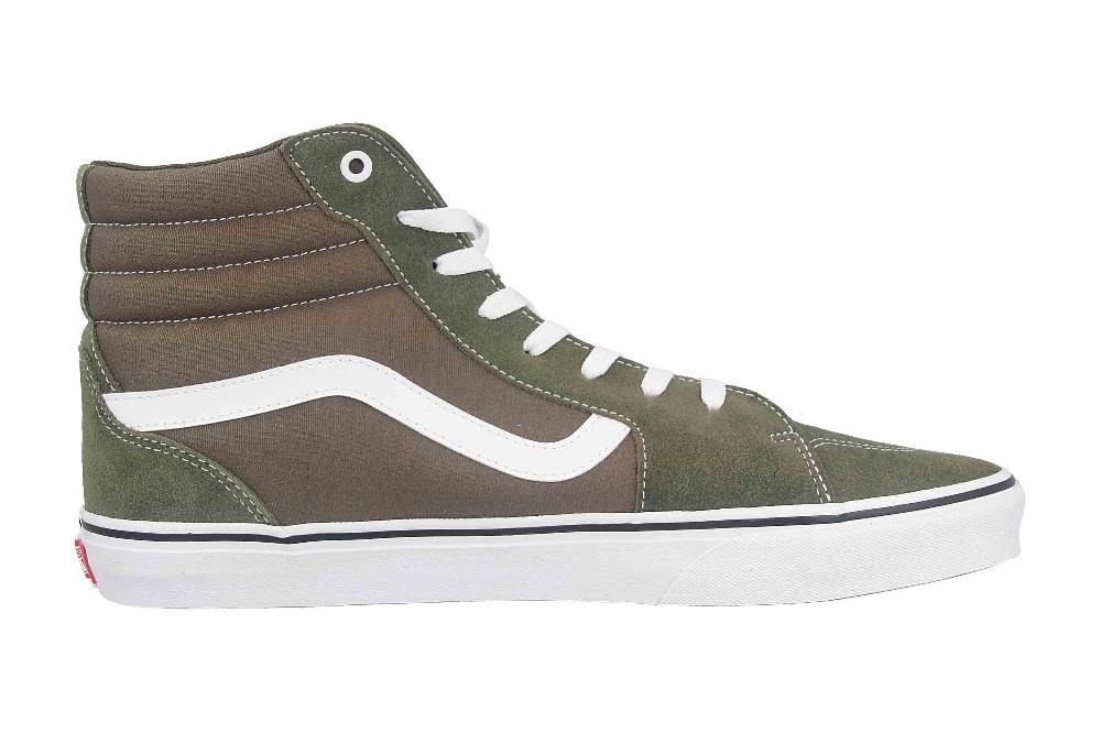 VANS MN Filmore Hi SUEDE/CANVAS GRAPE LEAF/WHITE Sneaker in Übergrößen Grün VN0A5KXTRQV1 große Herrenschuhe Rabatte dieses Monats