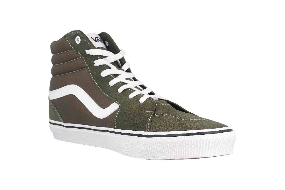 VANS MN Filmore Hi SUEDE/CANVAS GRAPE LEAF/WHITE Sneaker in Übergrößen Grün VN0A5KXTRQV1 große Herrenschuhe Rabatte dieses Monats