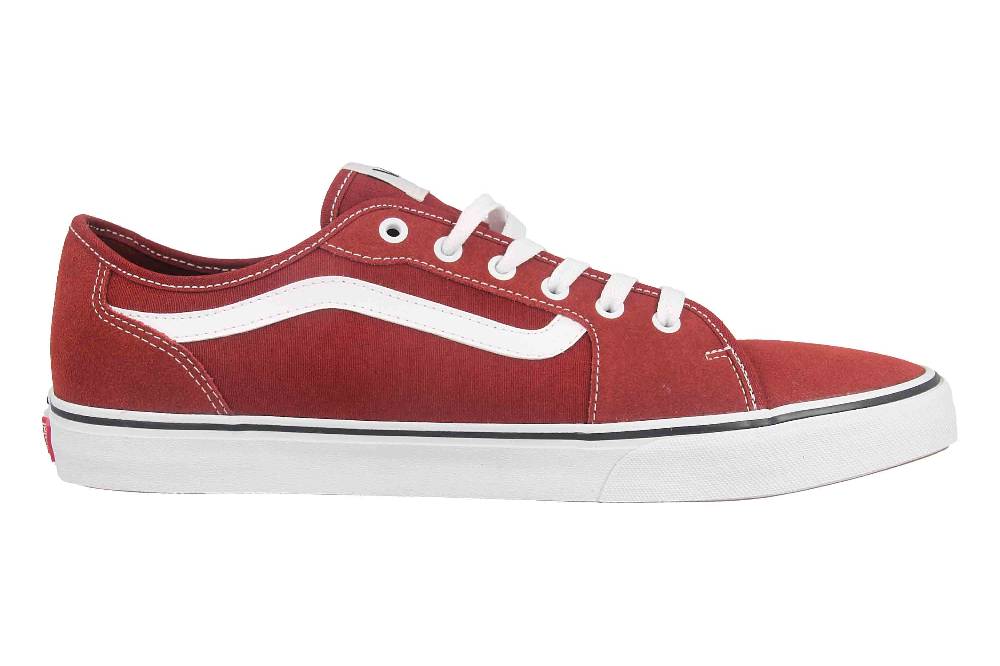 VANS MN Filmore Decon SUEDE/CANVAS FIRED BRICK Sneaker in Übergrößen Rot VN0A5HTYZHG1 große Herrenschuhe Online