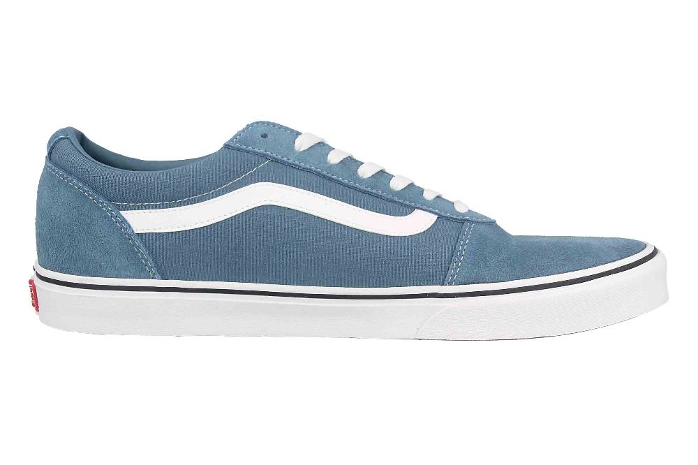 VANS MN Ward SUEDE/CANVAS BLUESTONE Sneaker in Übergrößen Blau VN0A38DMJCN1 große Herrenschuhe Auslauf