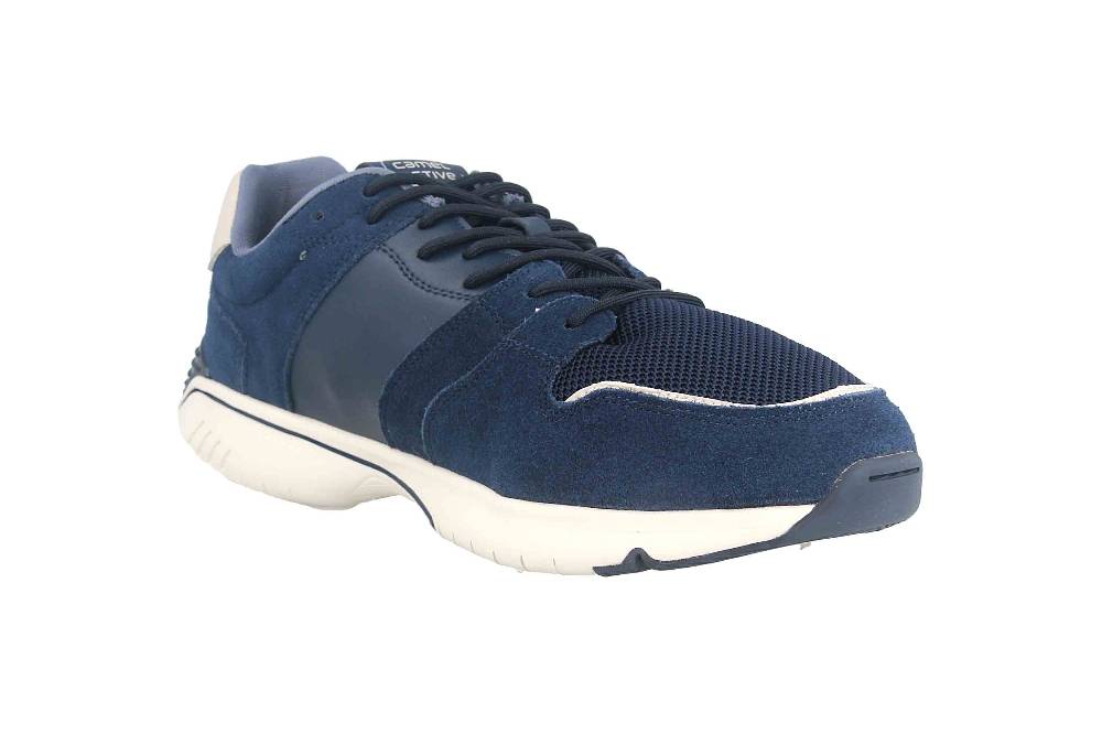 Camel Active Bryce Sneaker in Übergrößen Blau 24233956 C67 große Herrenschuhe Günstiger Verkauf