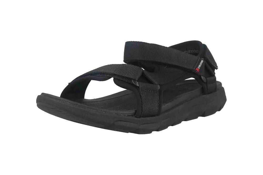 Rieker Evolution Trekkingschuhe in Übergrößen Schwarz 20802-01 große Herrenschuhe Günstig kaufen