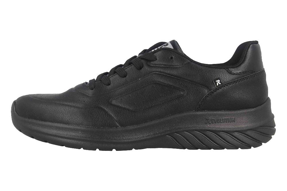Rieker Evolution Sneaker in Übergrößen Schwarz U0501-00 große Herrenschuhe Versandkostenfrei