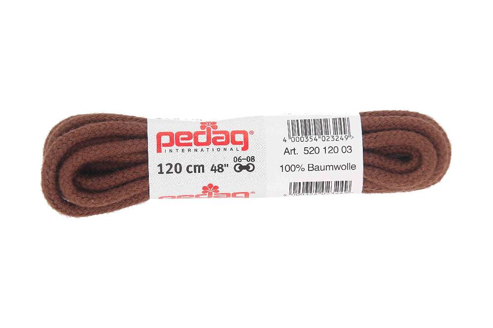 pedag - KORDELSENKEL - Schnürsenkel 120 cm (1 Paar) Black Friday