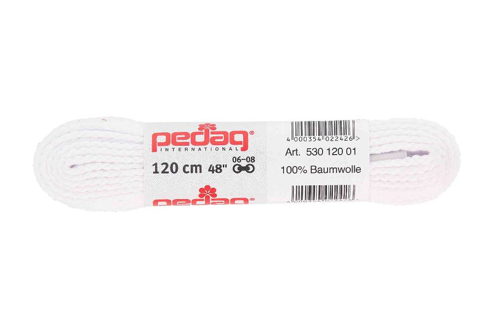 pedag - FLACHSENKEL - Schnürsenkel Diverse Farben 120 cm (1 Paar) Saisonale Angebote