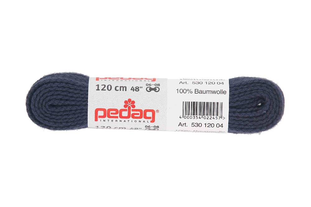 pedag - FLACHSENKEL - Schnürsenkel Diverse Farben 120 cm (1 Paar) Saisonale Angebote