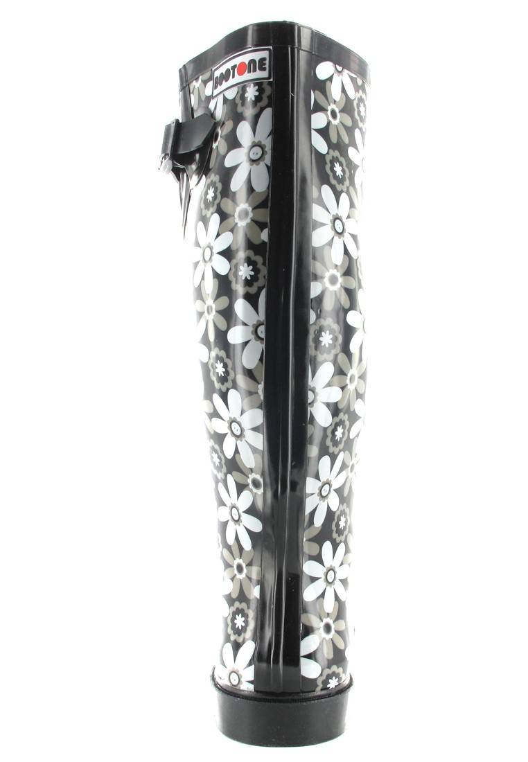 Intex Kautschuk-Gummistiefel in Übergrößen Schwarz Florence 14102 große Damenschuhe Neueste Stile