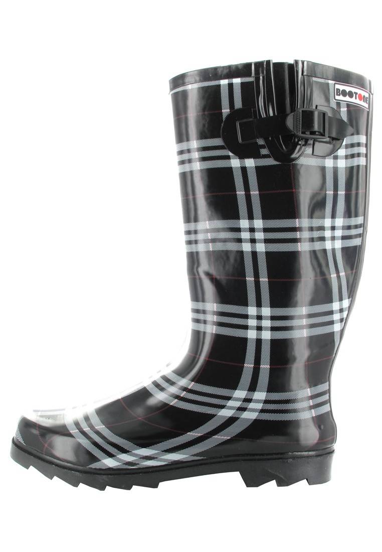 Intex Kautschuk-Gummistiefel in Übergrößen Schwarz Cora 14101 große Damenschuhe Letzte 2 Tage