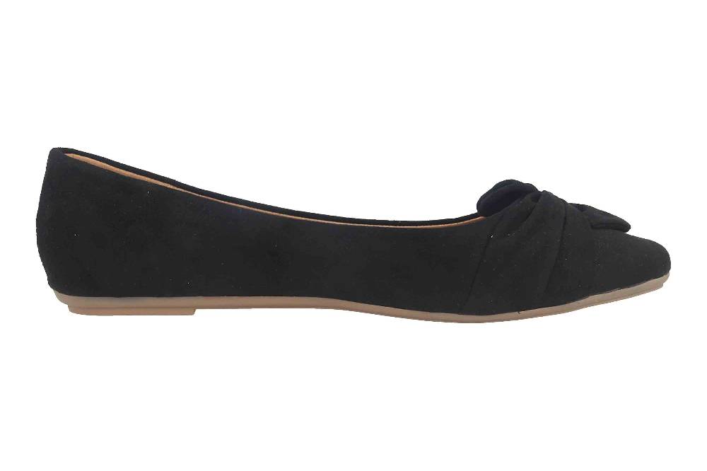 Fitters Footwear Maike MF Ballerinas in Übergrößen Schwarz 2589641 Black große Damenschuhe Letzter Tag