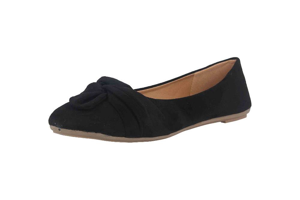 Fitters Footwear Maike MF Ballerinas in Übergrößen Schwarz 2589641 Black große Damenschuhe Letzter Tag