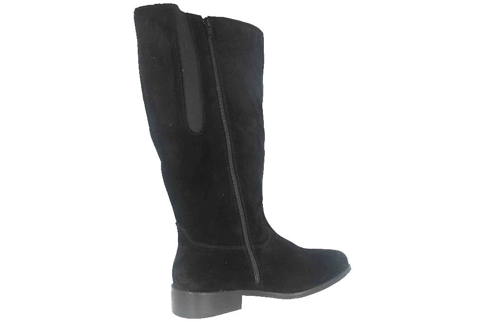 MayBe Weitschaftstiefel in Übergrößen Schwarz 67667 Black große Damenschuhe Sonderangebot der Fabrik