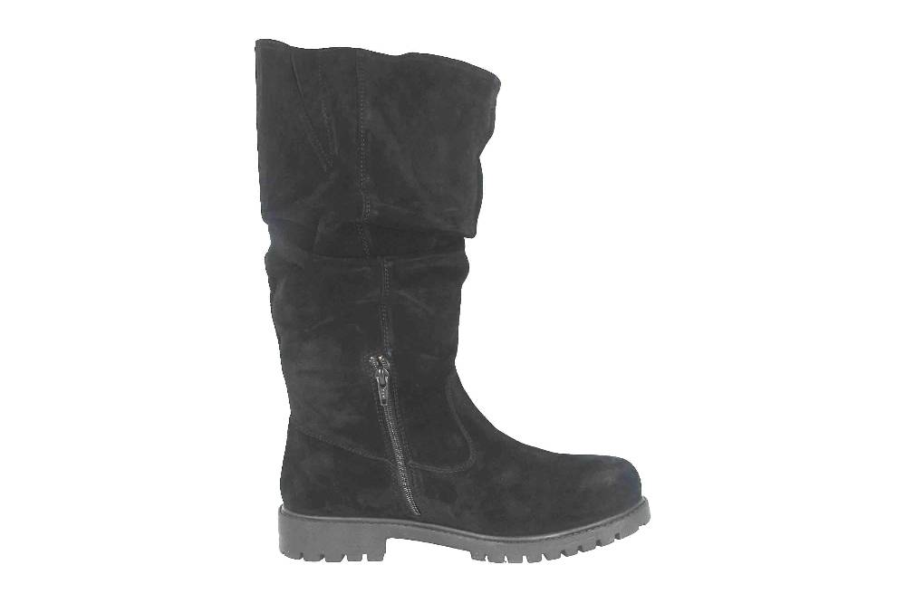 MayBe Weitschaftstiefel in Übergrößen Schwarz 67663 Black große Damenschuhe Bis zu 55% Rabatt