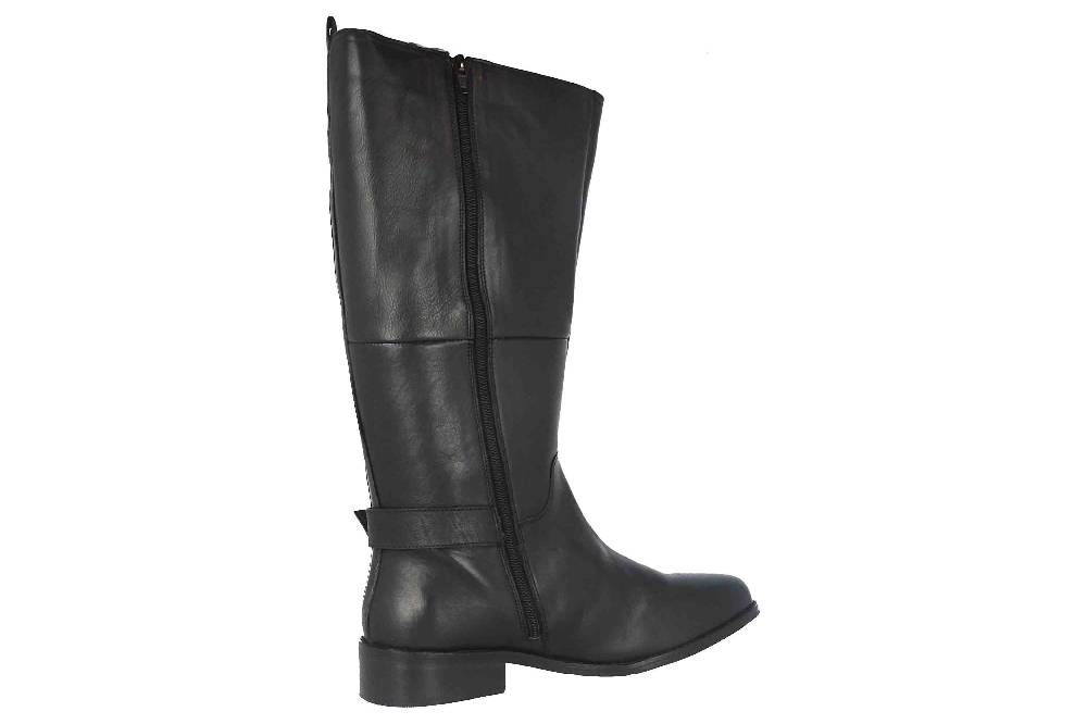 MayBe Weitschaftstiefel in Übergrößen Schwarz 67661 Black große Damenschuhe Super Rabatt