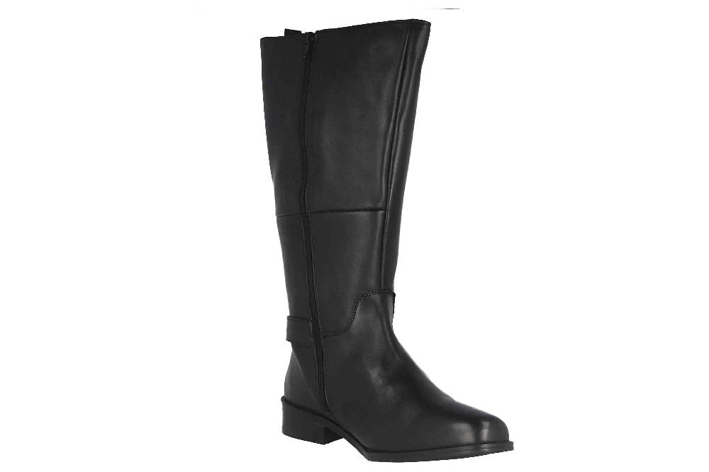 MayBe Weitschaftstiefel in Übergrößen Schwarz 67661 Black große Damenschuhe Super Rabatt