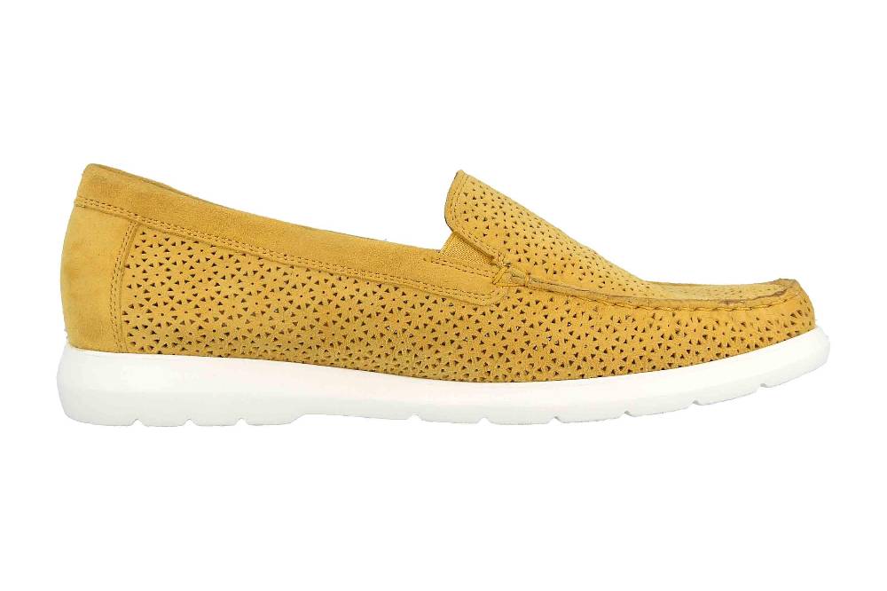 Sioux CORTIZIA-713-H Slipper in Übergrößen Gelb 64903 große Damenschuhe Speichern exportieren