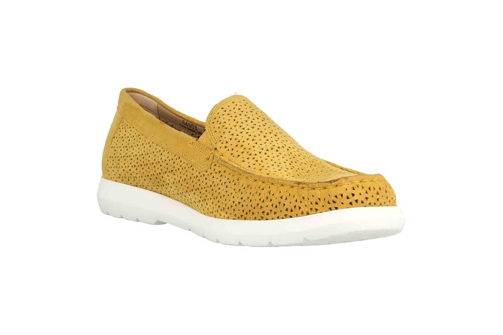 Sioux CORTIZIA-713-H Slipper in Übergrößen Gelb 64903 große Damenschuhe Speichern exportieren
