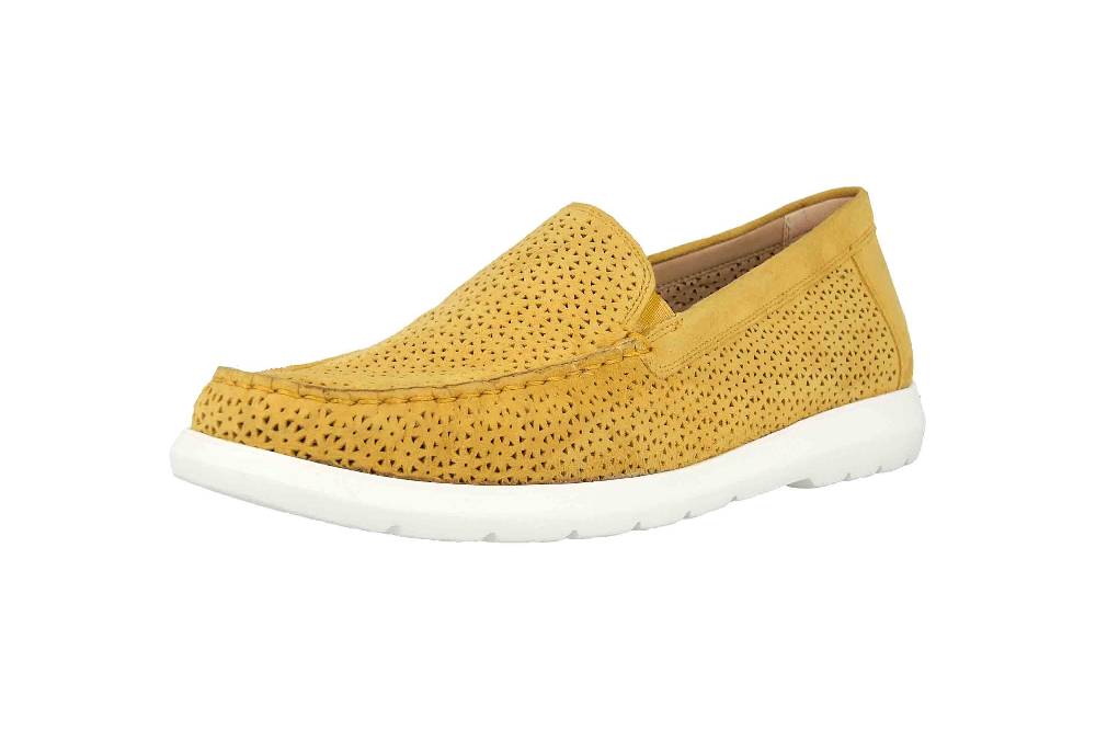 Sioux CORTIZIA-713-H Slipper in Übergrößen Gelb 64903 große Damenschuhe Speichern exportieren