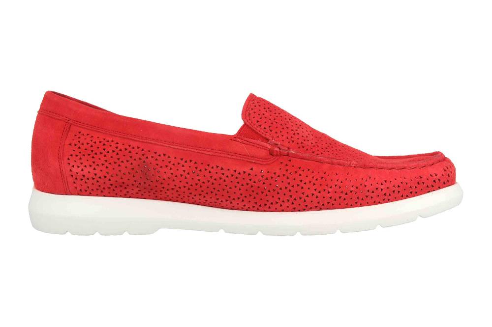 Sioux CORTIZIA-713-H Slipper in Übergrößen Rot 64902 große Damenschuhe Black Friday Preise