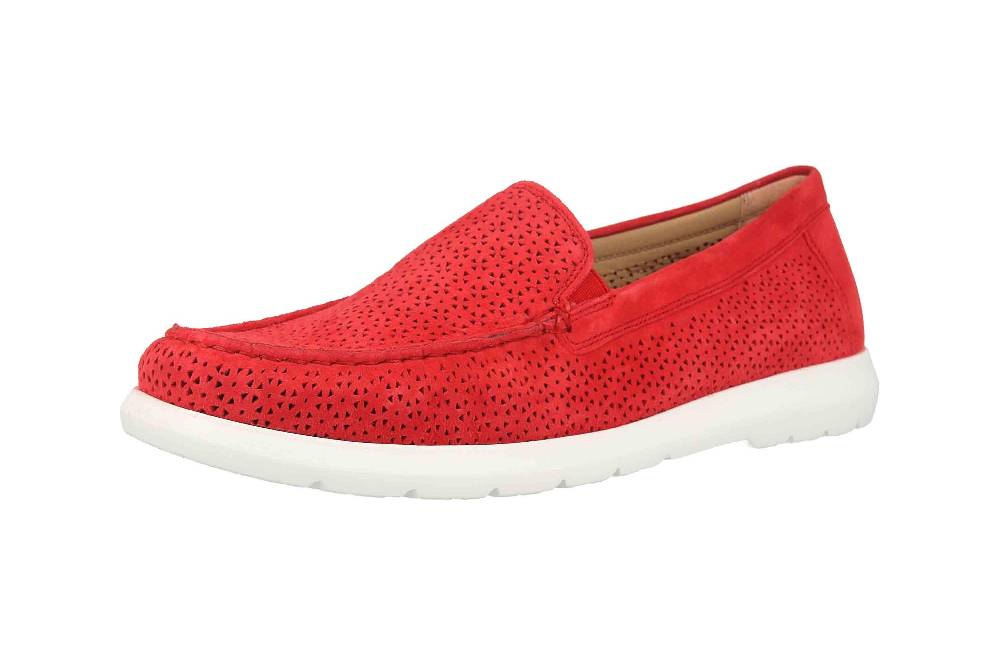 Sioux CORTIZIA-713-H Slipper in Übergrößen Rot 64902 große Damenschuhe Black Friday Preise