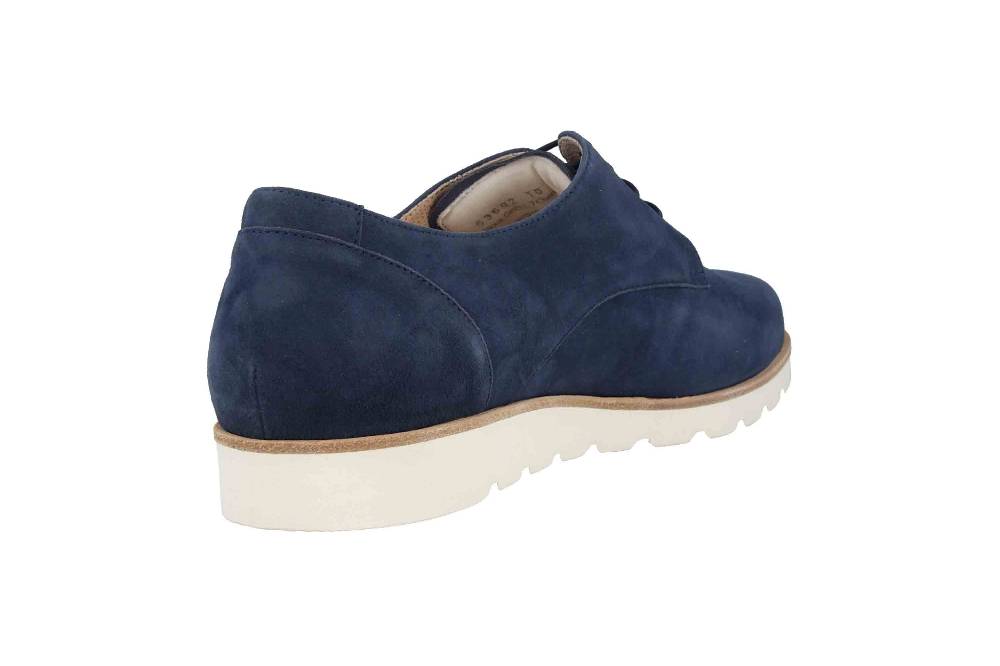 Sioux Meredith-700-XL Halbschuhe in Übergrößen Blau 63602 große Damenschuhe Outlet