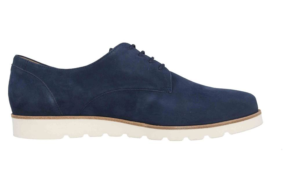 Sioux Meredith-700-XL Halbschuhe in Übergrößen Blau 63602 große Damenschuhe Outlet
