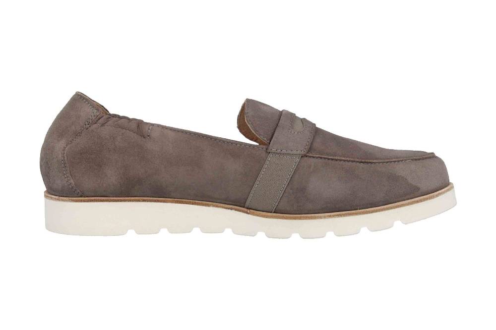 Sioux Meredith-706-XL Slipper in Übergrößen Grau 63590 große Damenschuhe Verkauf