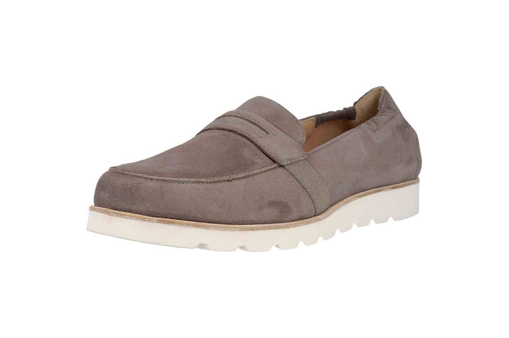 Sioux Meredith-706-XL Slipper in Übergrößen Grau 63590 große Damenschuhe Verkauf