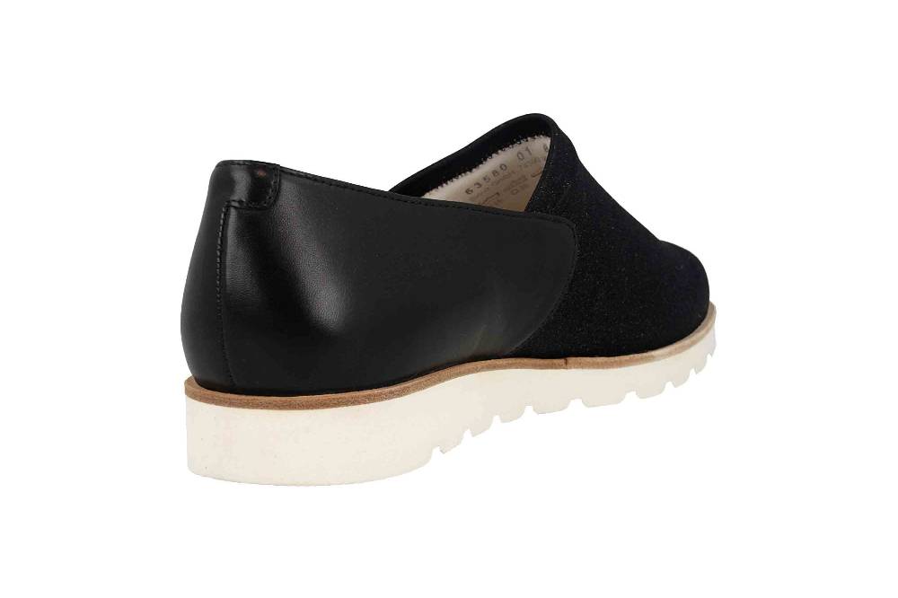 Sioux Meredith-705-XL Slipper in Übergrößen Schwarz 63580 große Damenschuhe Angebote