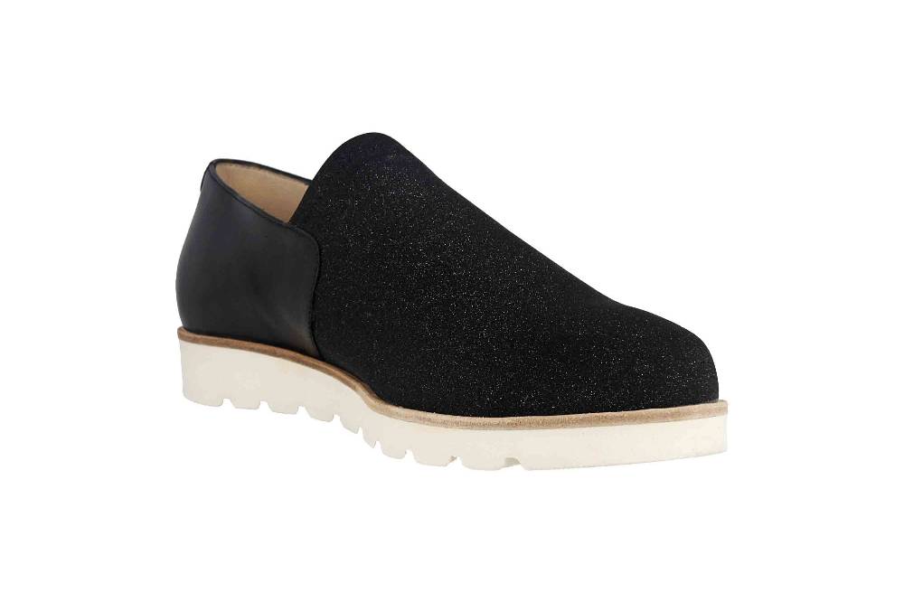 Sioux Meredith-705-XL Slipper in Übergrößen Schwarz 63580 große Damenschuhe Angebote