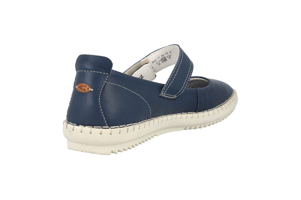 Camel Active Slipper in Übergrößen Blau 880.71.01 große Damenschuhe Fabrikverkauf