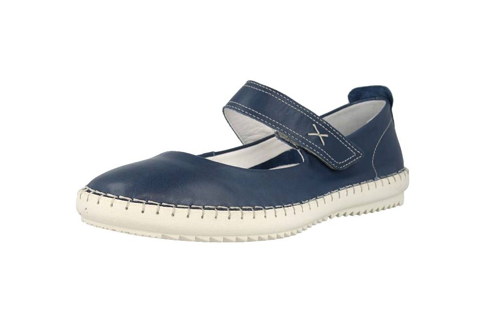 Camel Active Slipper in Übergrößen Blau 880.71.01 große Damenschuhe Fabrikverkauf