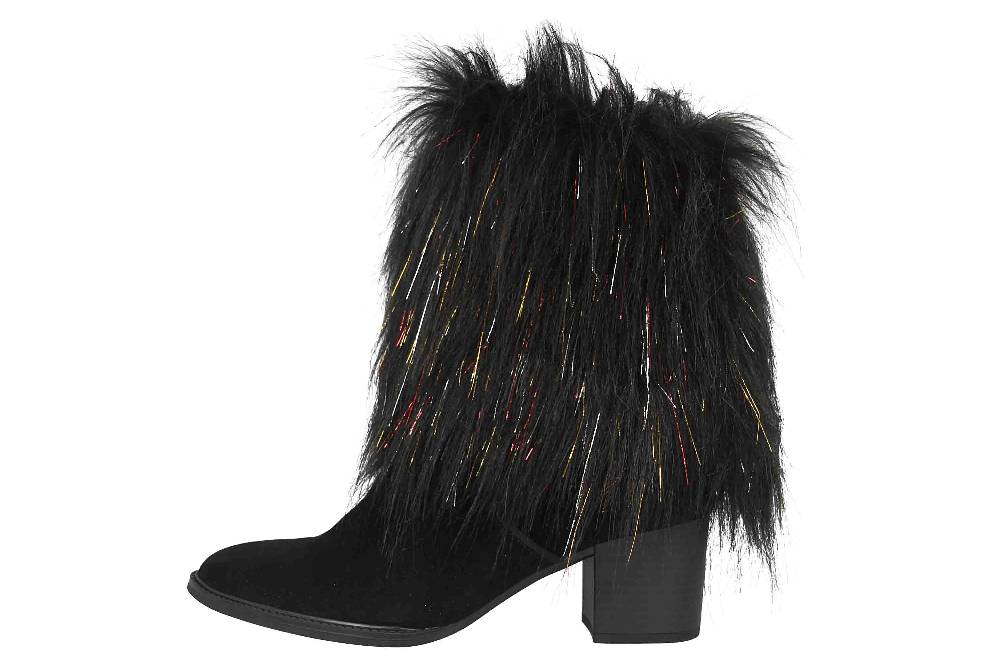 LadyPepp - Schwarz Glitzer - Stulpen Schwarz Begrenztes Angebot