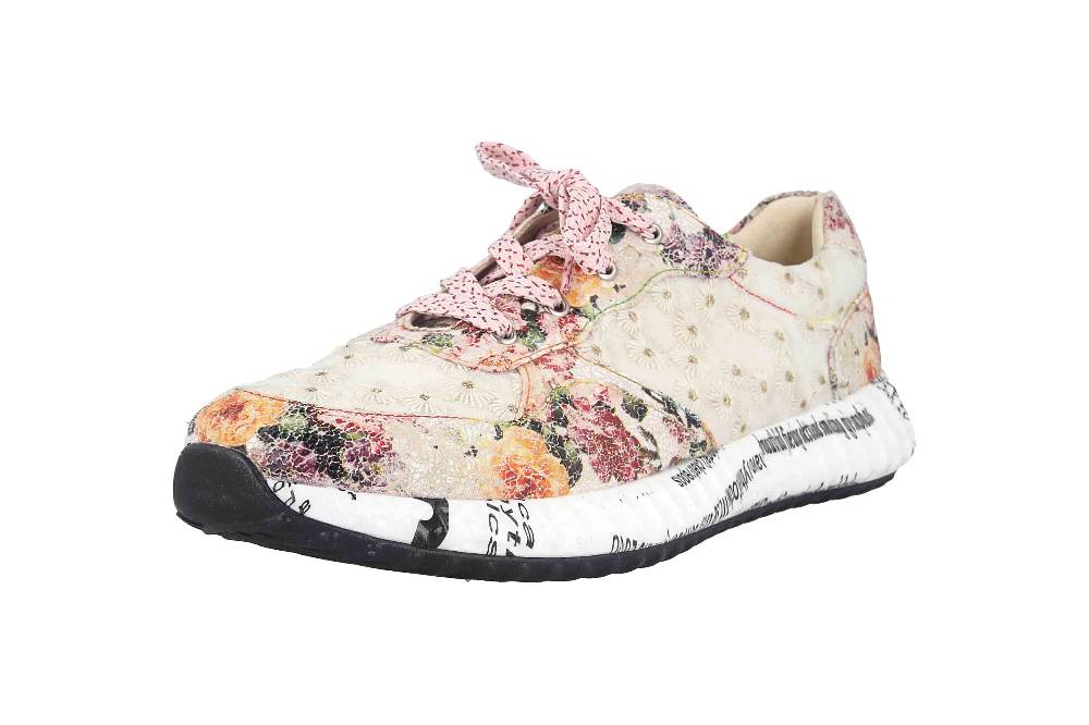 Laura Vita Sneaker in Übergrößen Mehrfarbig BURTON 05 Beige große Damenschuhe Vatertagsangebot