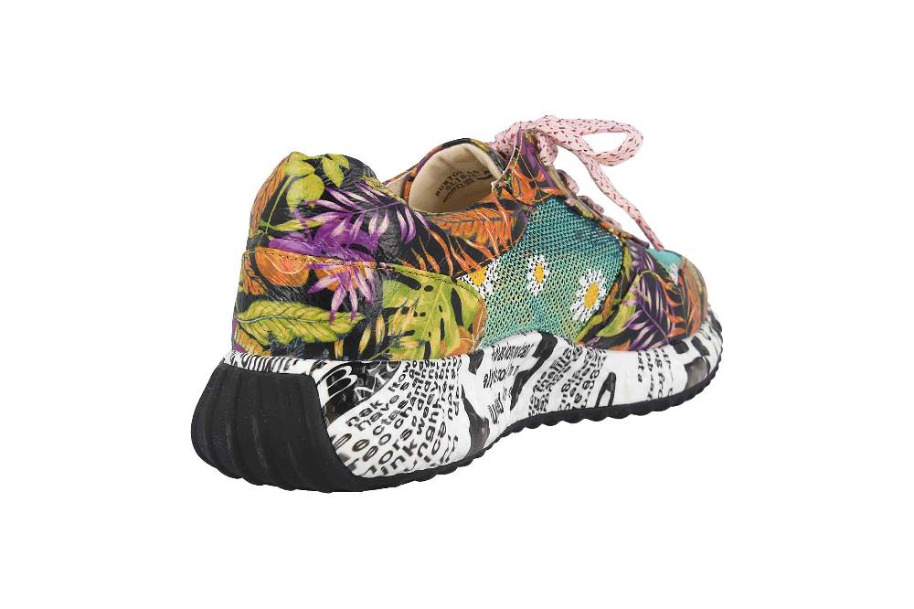 Laura Vita Sneaker in Übergrößen Mehrfarbig BURTON 05 Orange große Damenschuhe Blitzangebot