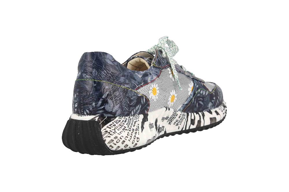 Laura Vita Sneaker in Übergrößen Mehrfarbig BURTON 05 Noir große Damenschuhe Große Rabatte