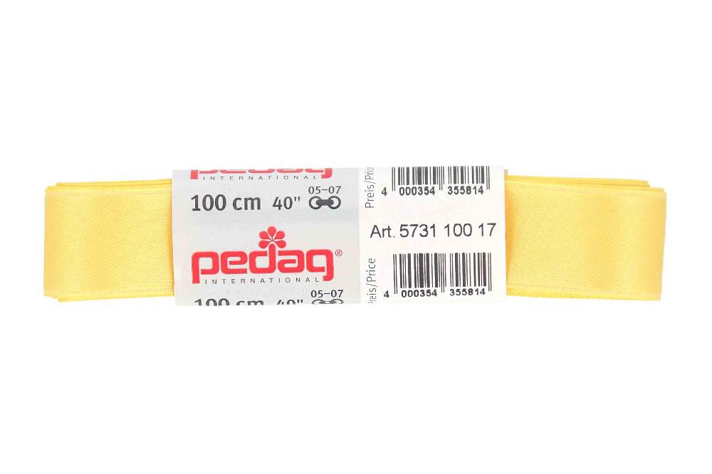 pedag - SATINSENKEL - Schnürsenkel 100 cm (1 Paar) 16 mm breit- Diverse Farben Sonderangebote