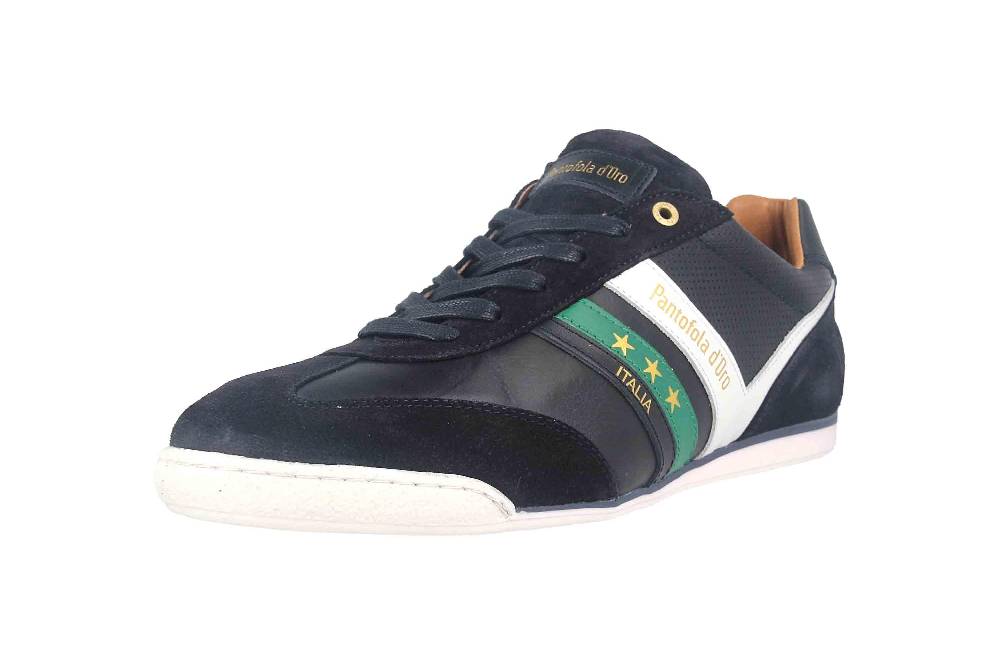 Pantofola d'Oro VASTO UOMO LOW XL Sneaker in Übergrößen Blau 10203049.29Y/10203081.29Y große Herrenschuhe Online