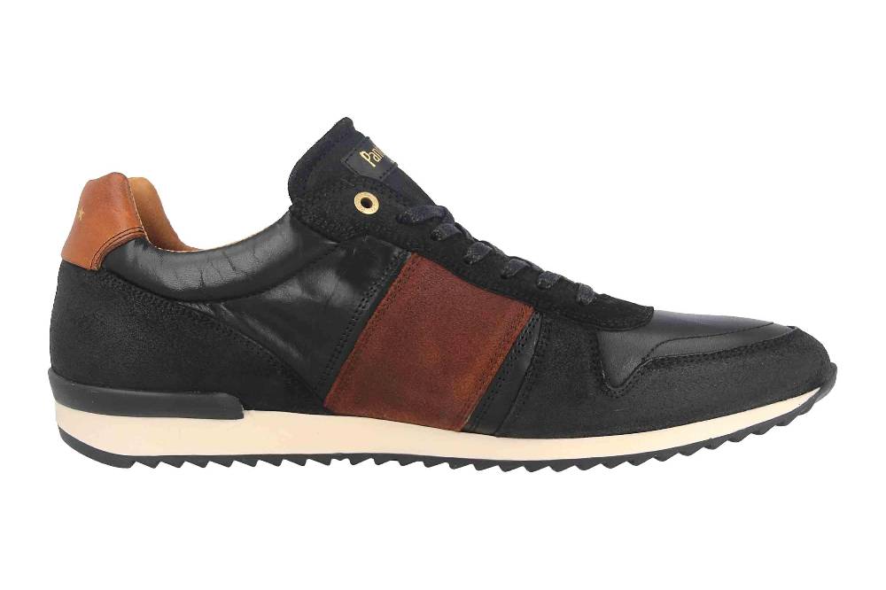 Pantofola d'Oro UMITO UOMO LOW XL Sneaker in Übergrößen Schwarz 10203038.25Y/10203075.25Y große Herrenschuhe Outlet