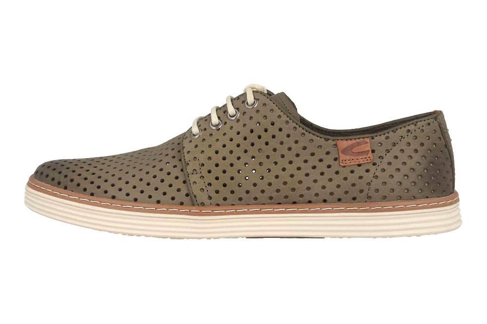 Camel Active Copa Halbschuhe in Übergrößen Grün 376.29.04 große Herrenschuhe